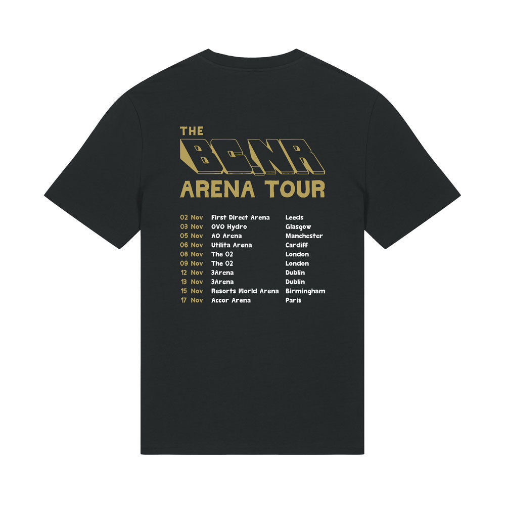 BCNR 2024 ARENA TOUR BLACK T-SHIRT (2XL only)
