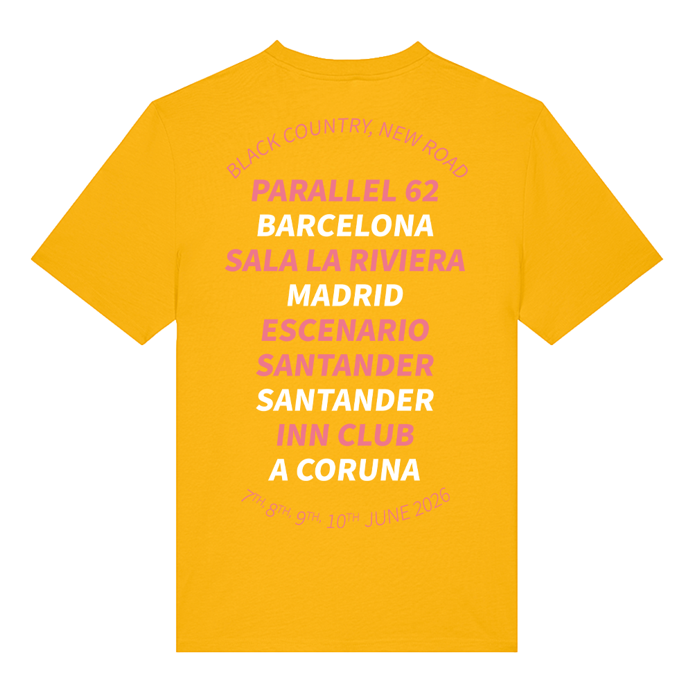 Spain Tour 2026 Yellow Tee