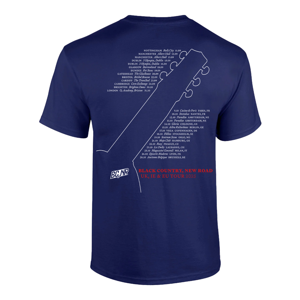 FALL 2025 TOUR T SHIRT BLUE