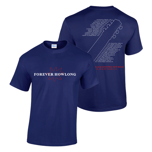 FALL 2025 TOUR T SHIRT BLUE