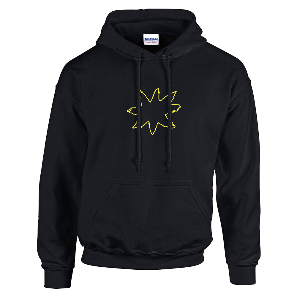 FOREVER HOWLONG BLACK HOODIE