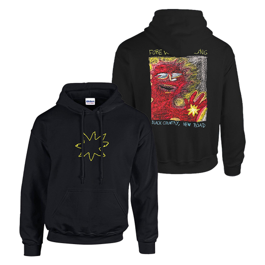 FOREVER HOWLONG BLACK HOODIE