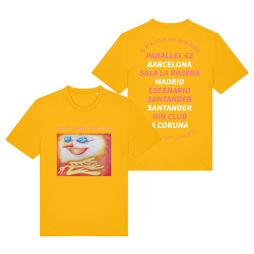Spain Tour 2026 Yellow Tee